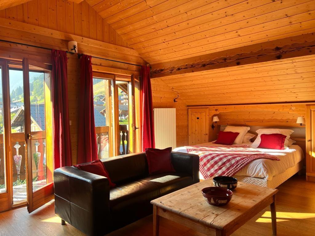 Hotel Fleur Des Neiges Morzine Exterior foto