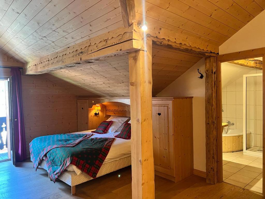 Hotel Fleur Des Neiges Morzine Exterior foto